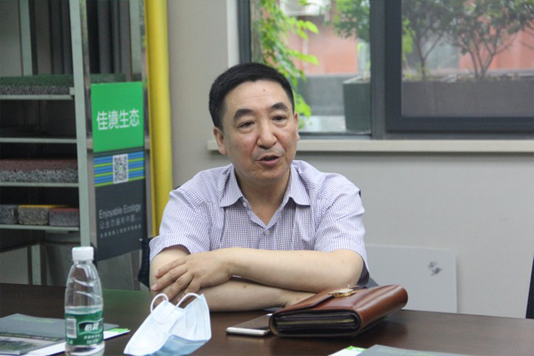佳境生态携手河海大学淮安研究院进行相关技术、材料的合作研发！
