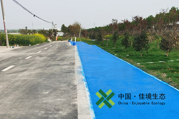 盱眙美丽乡村透水地坪